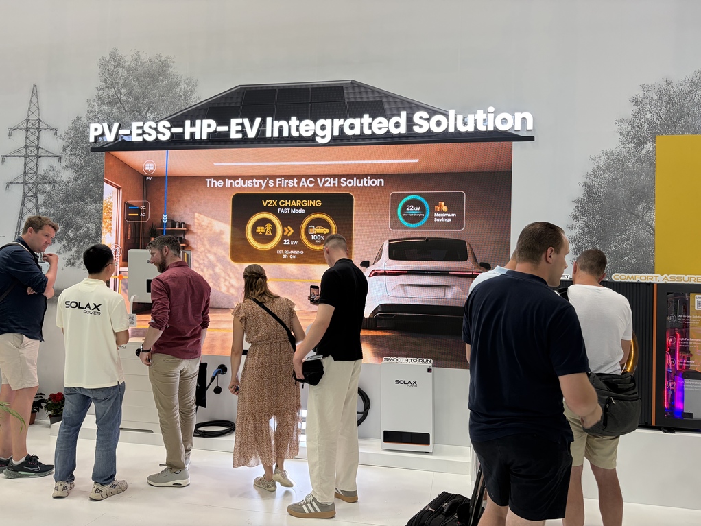 Выставка SolaX на выставке Intersolar Europe Выставка SolaX на выставке Intersolar Europe